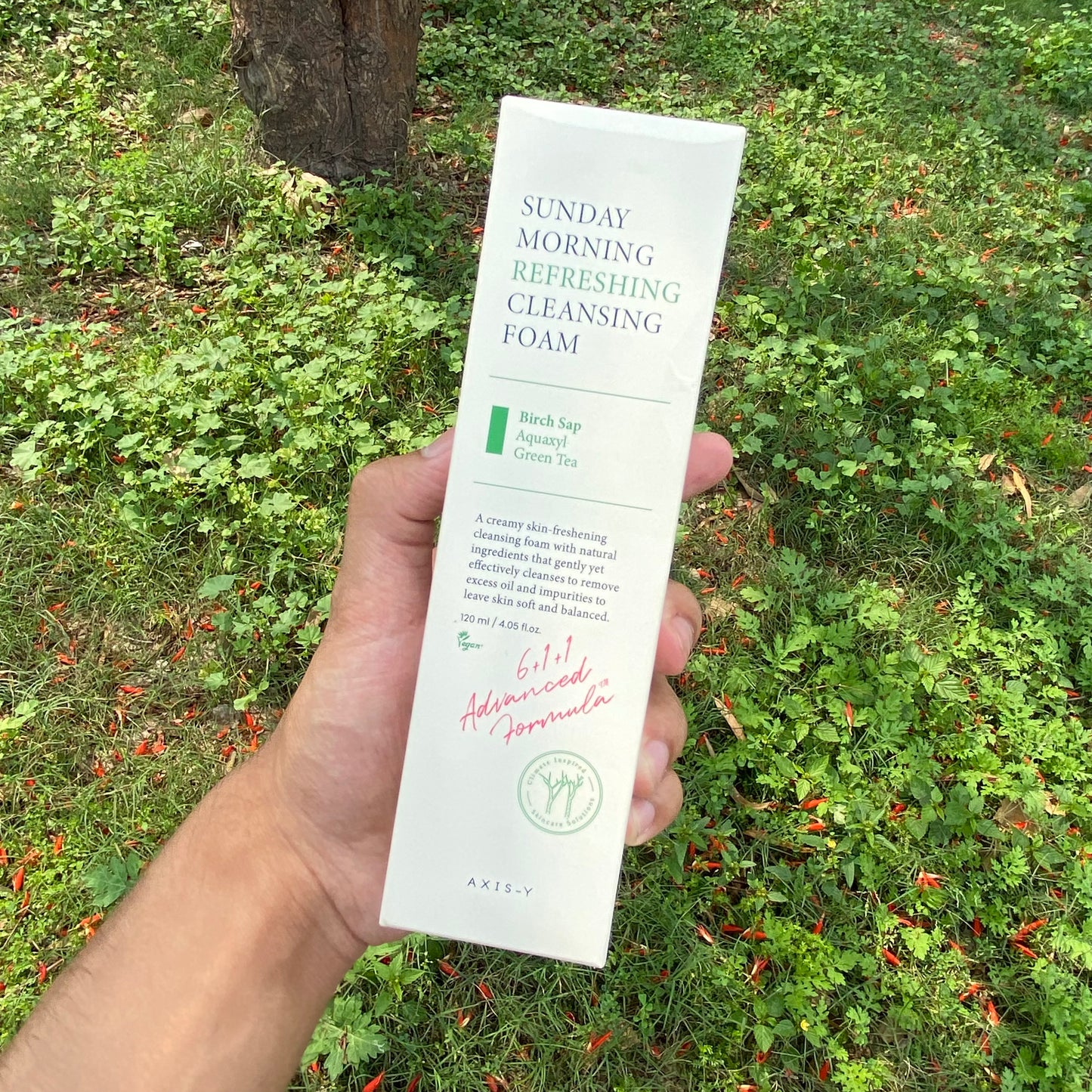 Axis Y Sunday Morning Refreshing Cleansing Foam 120 ml.