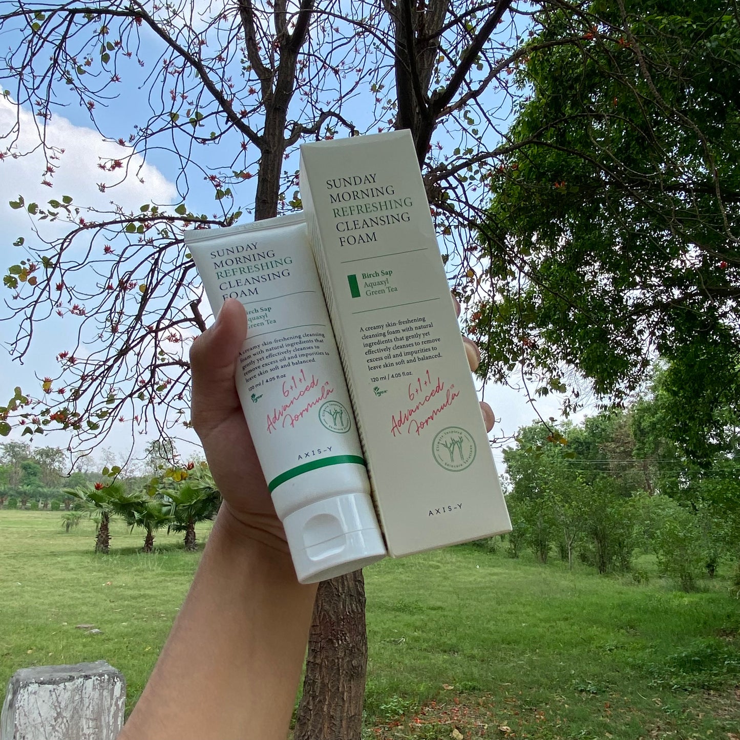 Axis Y Sunday Morning Refreshing Cleansing Foam 120 ml.