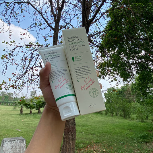 Axis Y Sunday Morning Refreshing Cleansing Foam 120 ml.