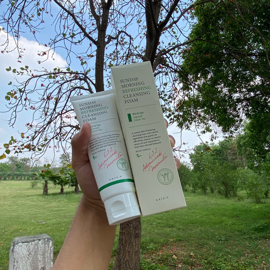 Axis Y Sunday Morning Refreshing Cleansing Foam 120 ml.