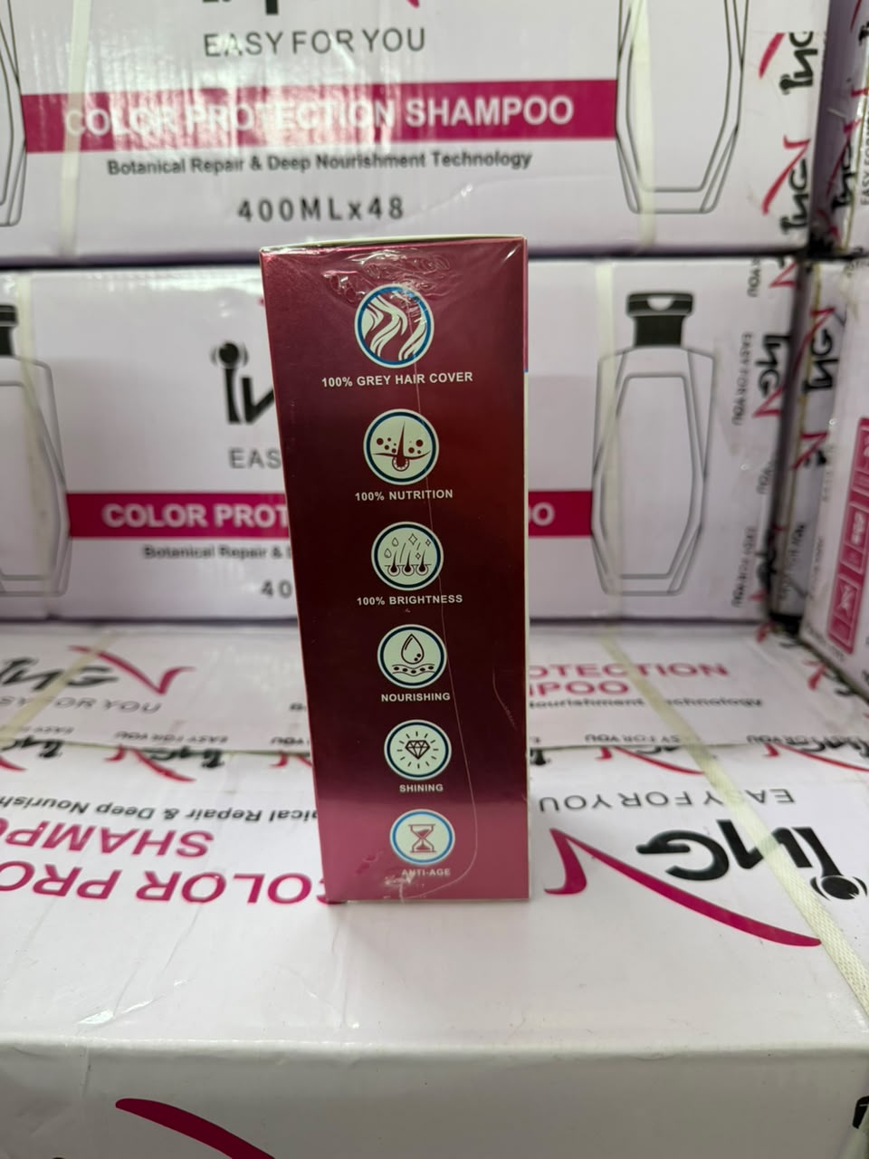 ING Hair Color Shampoo 200ml – 5-Minute Hair Coloring Shampoo