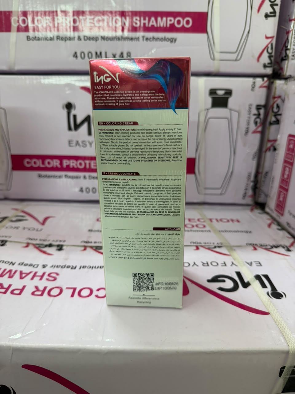 ING Hair Color Shampoo 200ml – 5-Minute Hair Coloring Shampoo